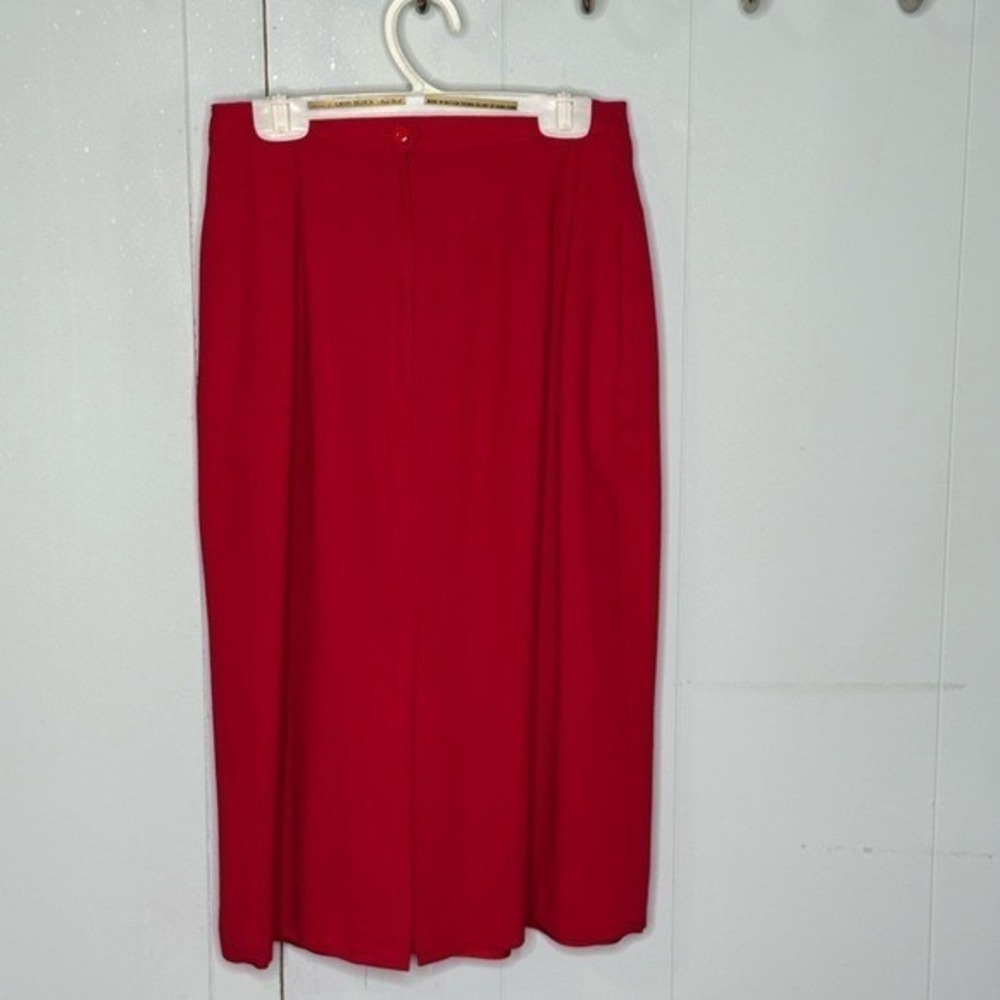 Nolan Miller Vintage Wool Bead Sequin 3-piece Skirt Suit SET matador size 10 - Picture 15 of 16